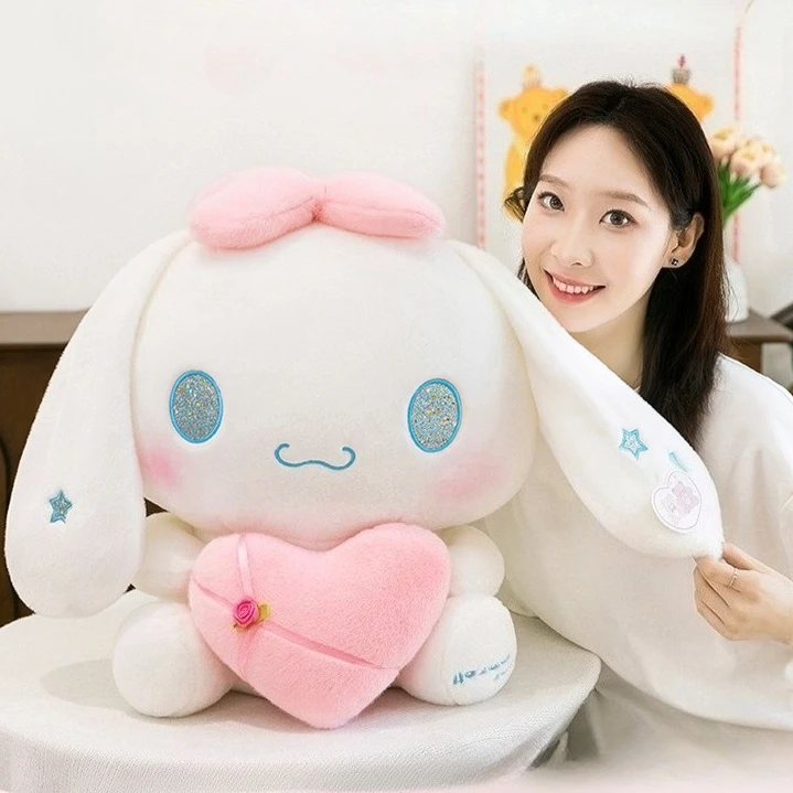 

36/48/59CM Big Size Cinnamoroll Plushies Sanrio Peluche Cartoon Anime Plush Kawaii Ornament Kids Toy Stuffed Doll Gifts