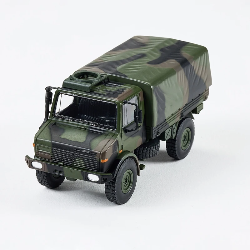 MASSDI 1:64 스케일 U1300L U300L DLRG 구급차 트럭 무료 지붕 합금 시뮬레이션 자동차 모델 정적 컬렉션 기념품 선물