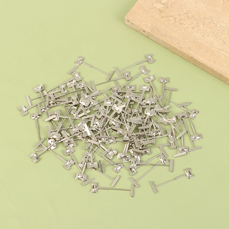 

100Pcs 0.9MM 1.5MM Floor Wall Replace Steel Needle Nails Tile Leveling System Ceramic Leveler Construction Toolsruction Tool