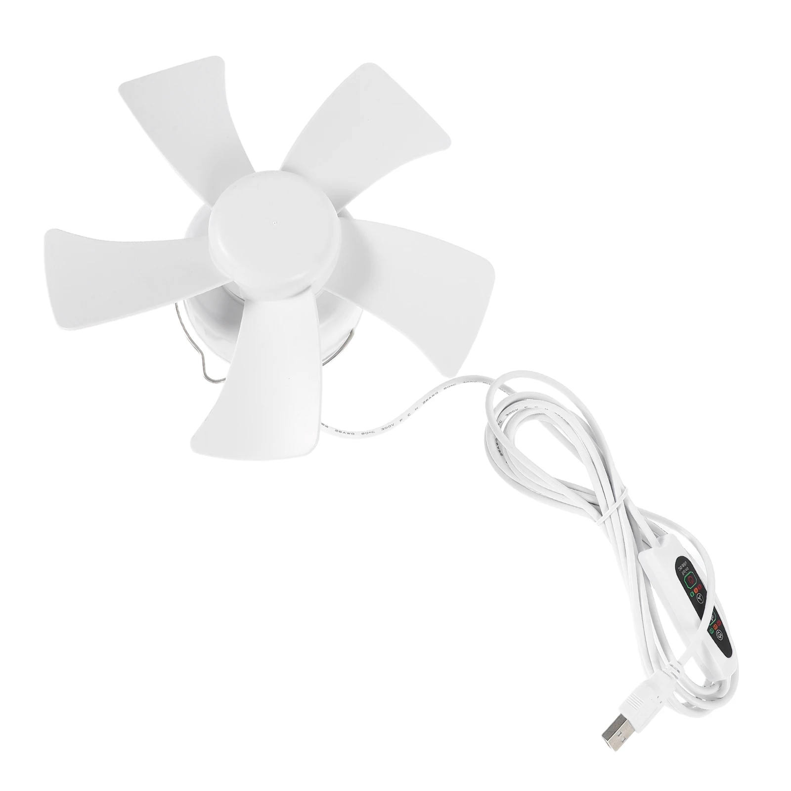 

Portable USB Mini Bed Fan Silent Bedroom Cooling Travel Camping Rechargeable Hanging Small Powerful Wind Timer No Drill Dorm