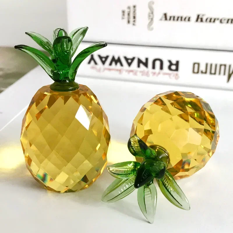 

Creative Art Gifts Citrine Crystal Pineapple Decoration Living Room Decoration Home Decoration Crafts Gift
