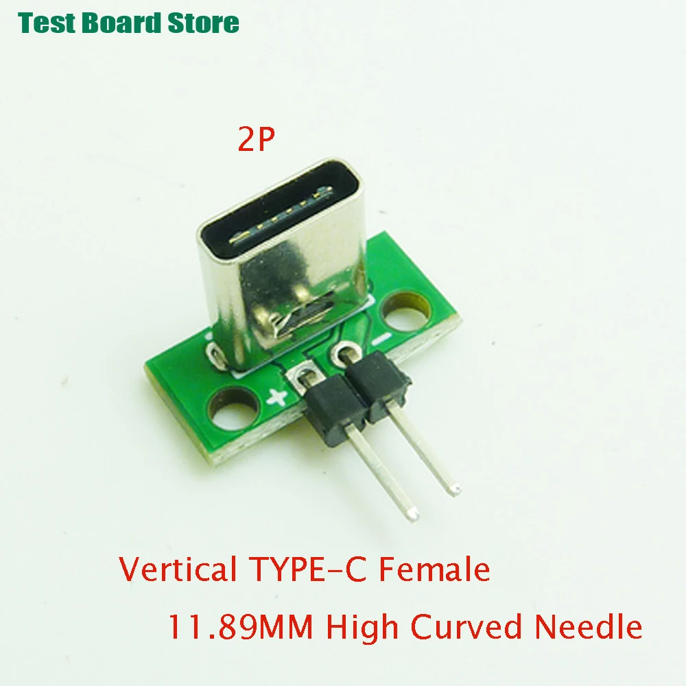 TestBoard 1PcVertical 3.0 USB connettore per saldatura maschio Micro femmina MINI 8P femmina TYPE-C testa dati di ricarica maschio e femmina 2P/4P