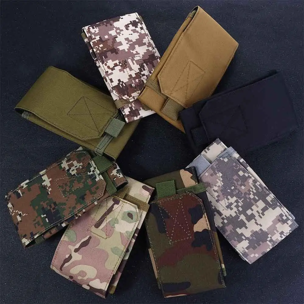 Holder Belt Waist Pouch Nylon Waist Belt Case Mobile Phone Bag Army Waist Bag Waist Bag Outdoor Belt Bag Zipper Waist Pack