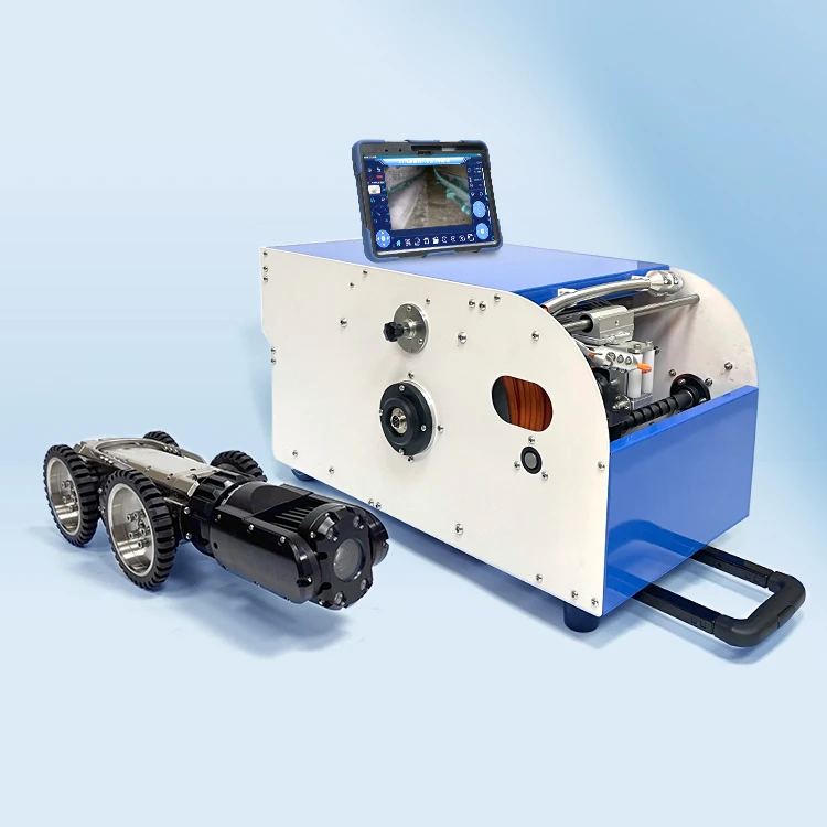 Камера видеонаблюдения для проверки дренажных труб, роботизированная камера для сточных вод, сантехника, робот-камера, камера для осмотра канализации, робот-система