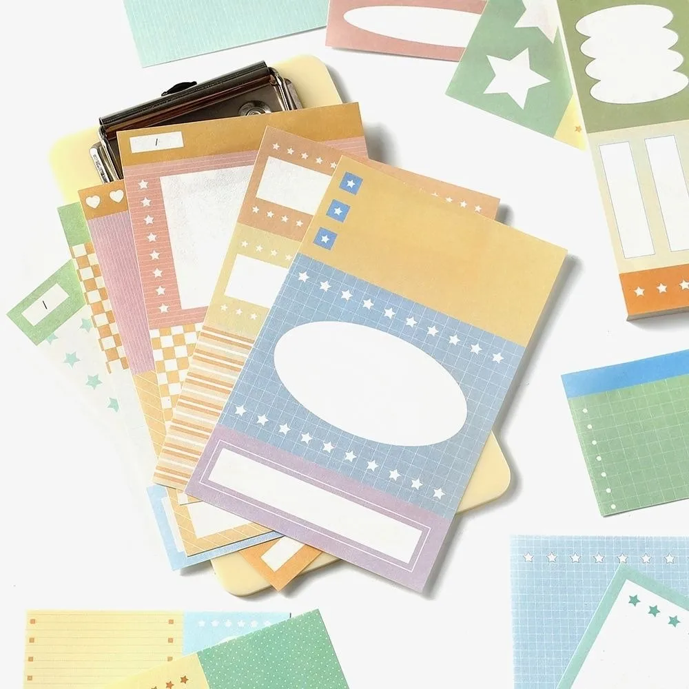 Neue DIY Schreibwaren Memo Pad 50 Blatt Mehrzweck Haftnotiz INS Stile Lose Blatt DIY Scrapbooking Papier Büro Liefert