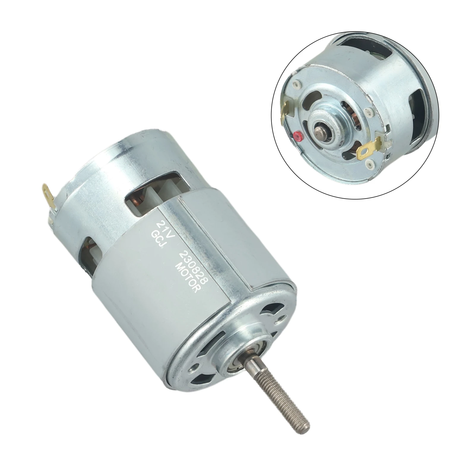 RS755VC Lawn Mower Motor 12V 21V Lithium Battery Powered High 7500-15000RPM Pure Copper Coil With Cooling Fan For Garden Grass C