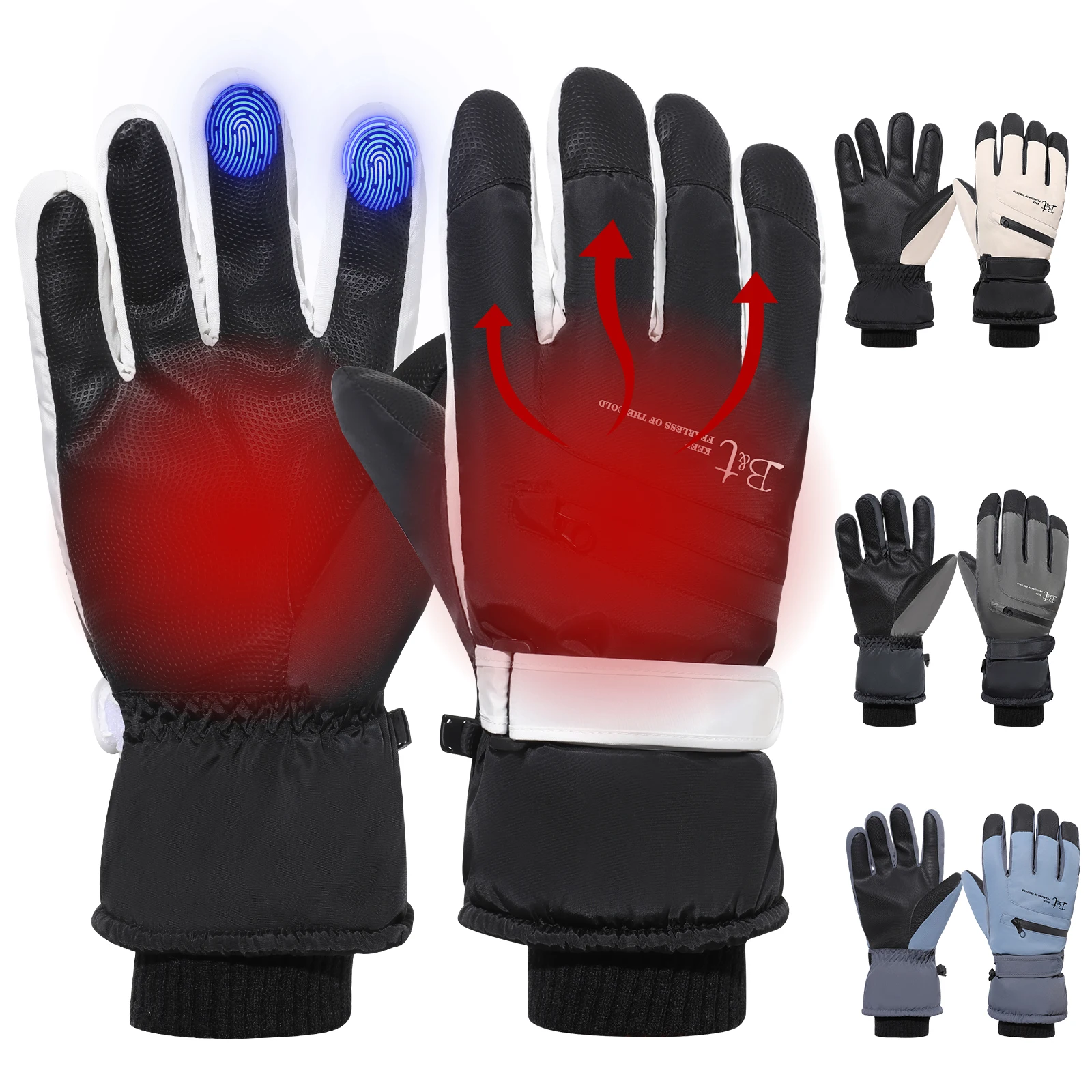 Winter Ski Gloves M… - image