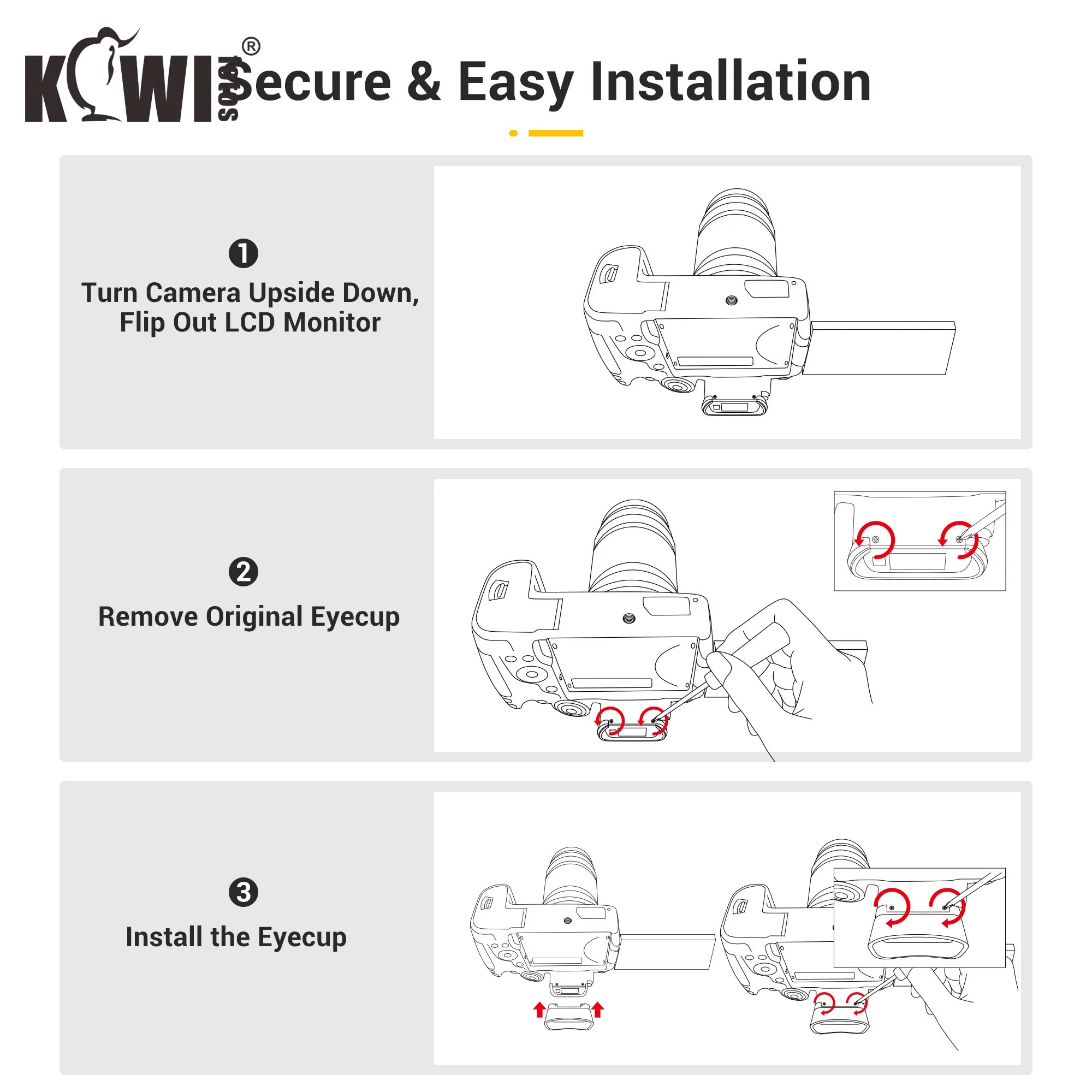 Eos r5 mark ii ocular de silicone macio estendido câmera olho copo para canon eos r5 mark ii câmeras mirrorless