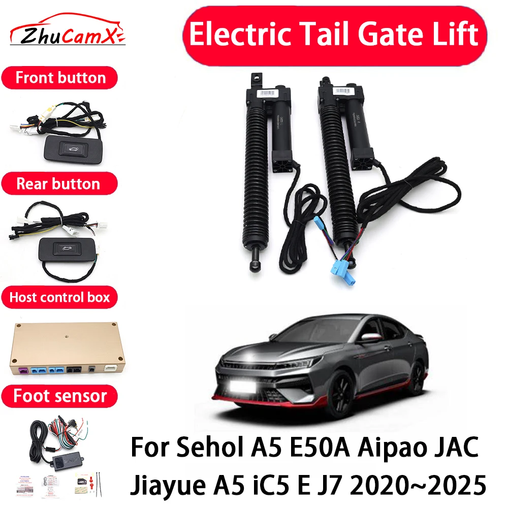 

ZhuCamX Car Automatic Electric Tail Gate Lift Tailgate Assist System for Sehol A5 E50A Aipao JAC Jiayue A5 iC5 E J7 2020–2025