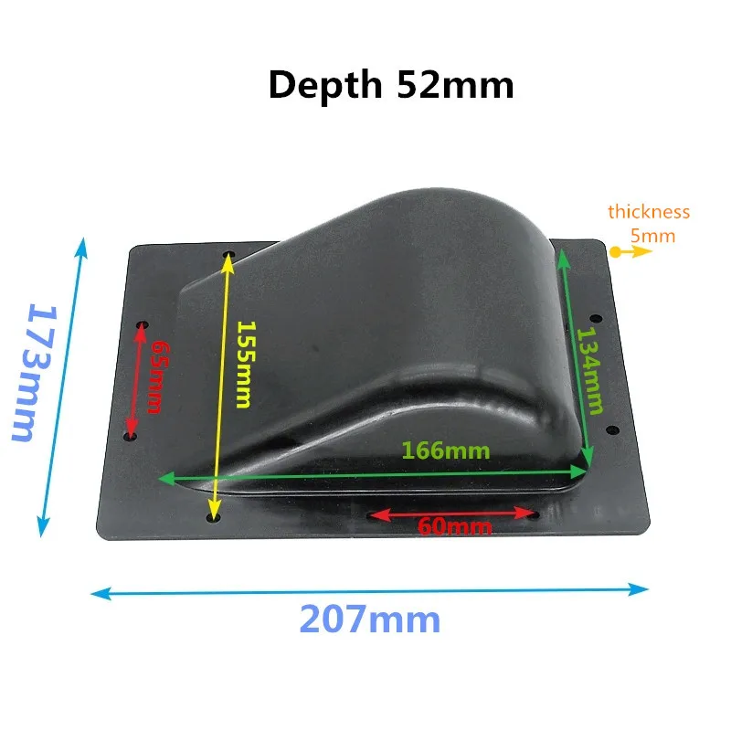2PC DJ Speaker Handles H1024 Cabinet Accessories HiFi Car Audio For Line Array Professional Audio Qsub Subwoofer Home Theater