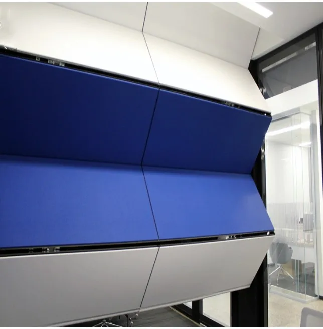 Retractable Vertical Lift Folding Partition Walls For Convention Centers Home Office Hospital-Motorized Operable Modern