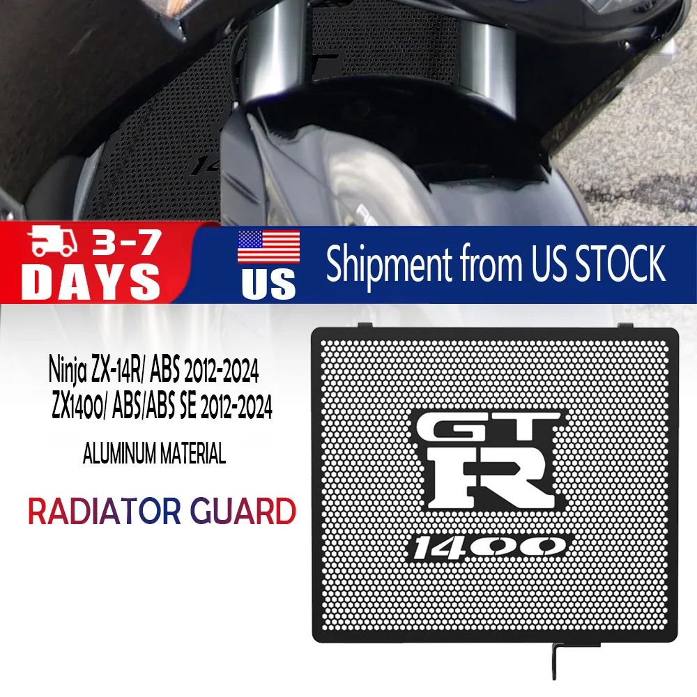 

Аксессуары 2025 года, решетка радиатора, защитная крышка для мотоцикла Kawasaki 1400GTR 1400/1400GTR 2008-2022 GTR1400 2023 2024