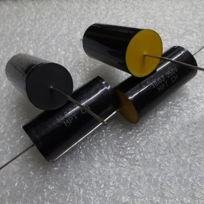 

2PCS CH MPT 10uf 250v 106 Axial film capacitor