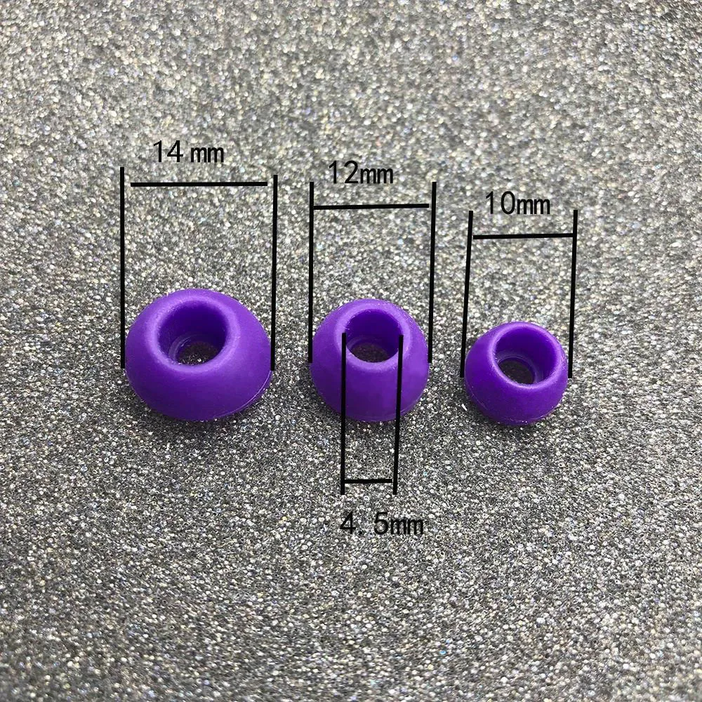 Silicone In-Ear Earphone Covers For Earphone Rubber Caps Ear Pads Cushion Earbud Tips Earbuds Eartips Earcaps 30pcs/15pairs