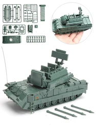 ViiKONDO Toy Tank Model Kit 1/72 Scale China HQ-17 Antiaircraft Missile Military Vehicle Assembly Army Men Wargame Diorama Gift