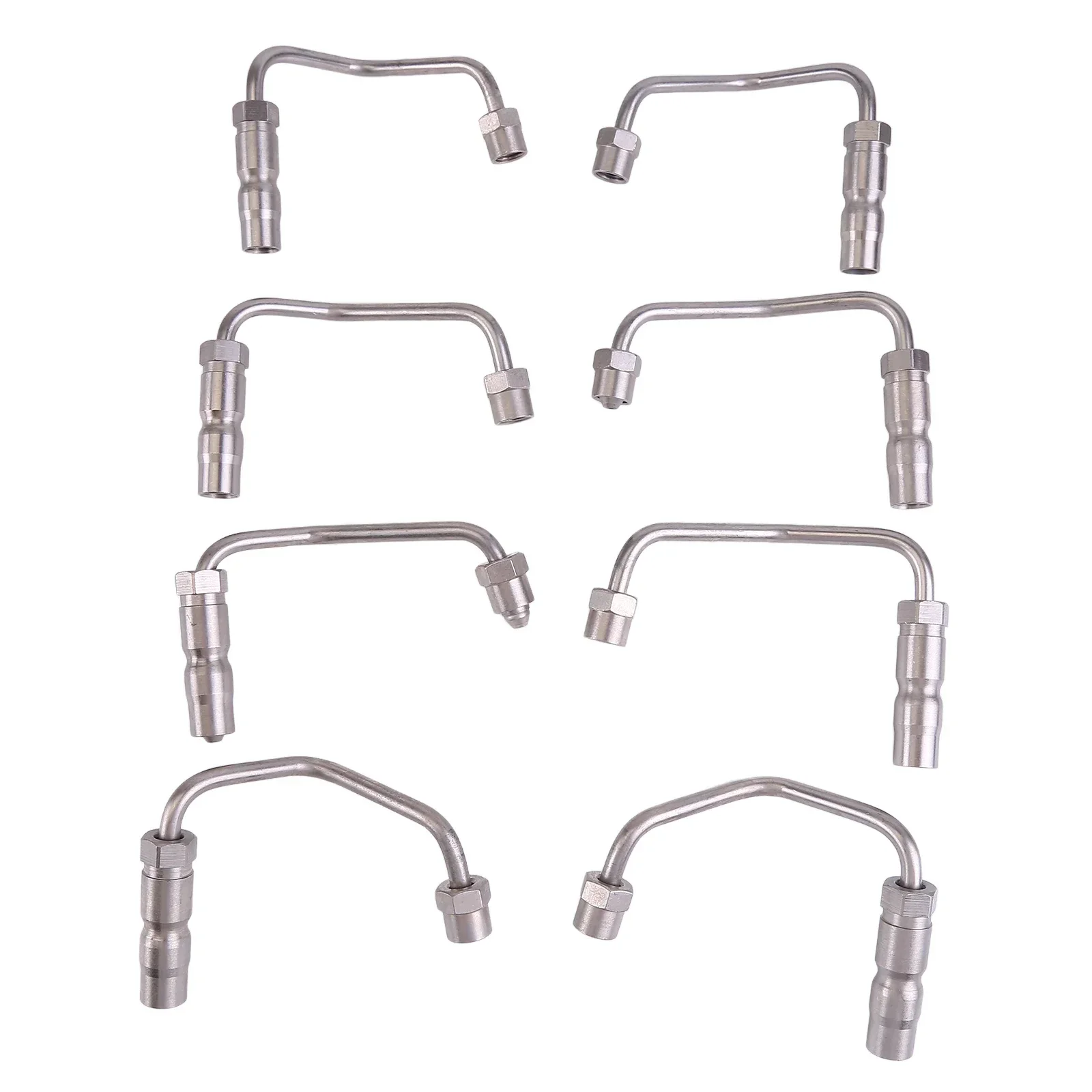

8Pcs Fuel Injector Lines Compatible for S-ilverado 2500 HD V8 6.6L Turbo 2001-2004 Replaces 97188723 97188720