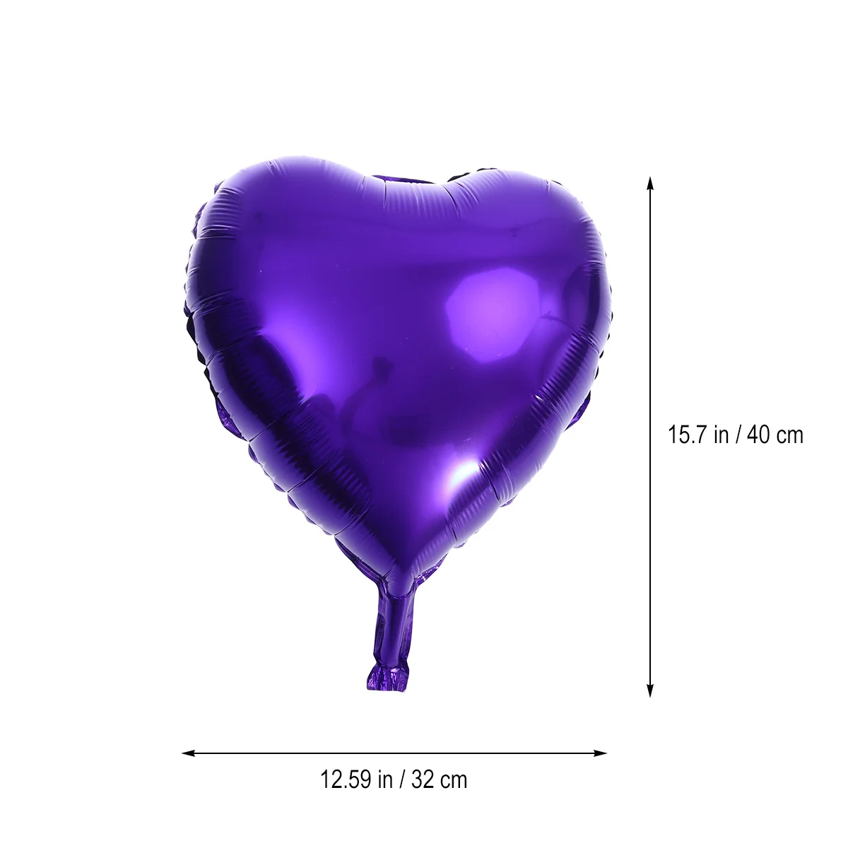 

12 Pcs Wedding Decor Heart Shaped Balloon Foil Balloons Ballons Heart-shaped Aluminum Big