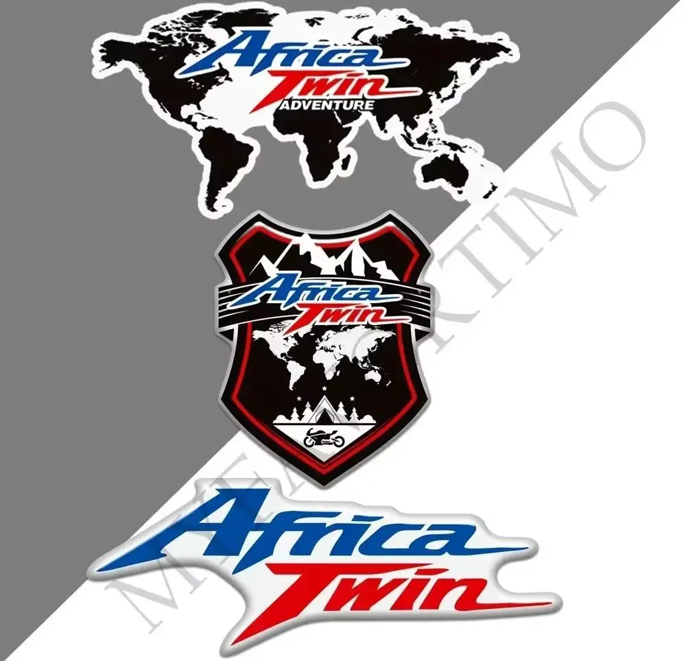 

Africa Twin CRF1000L CRF 1000 1100 L CRF1100L For Honda Trunk Luggage Cases Tank Pad Protector Adventure Sports stickers Kit