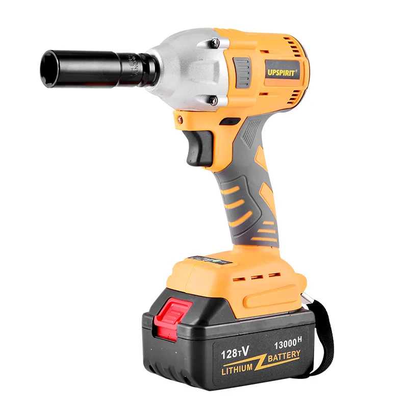 

Electric Impact Wrench Cordless 420N.m Torque Brushless Motor Versatile Installation Power Tool Rechargeable Battery