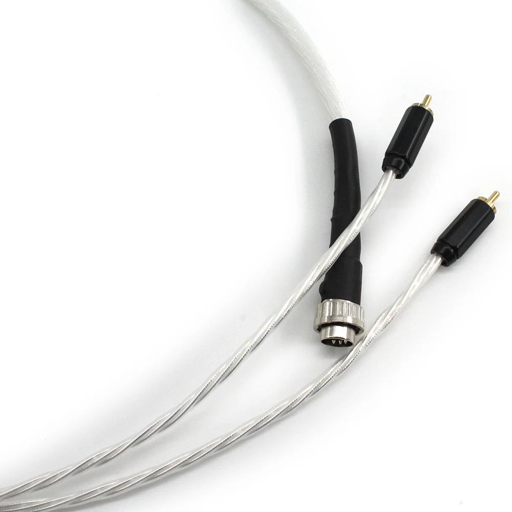 Nordost Odin2 DIN 5-pin turn 2RCA singing arm line Signal line singing play audio line MIDI to 2RCA left and right channel