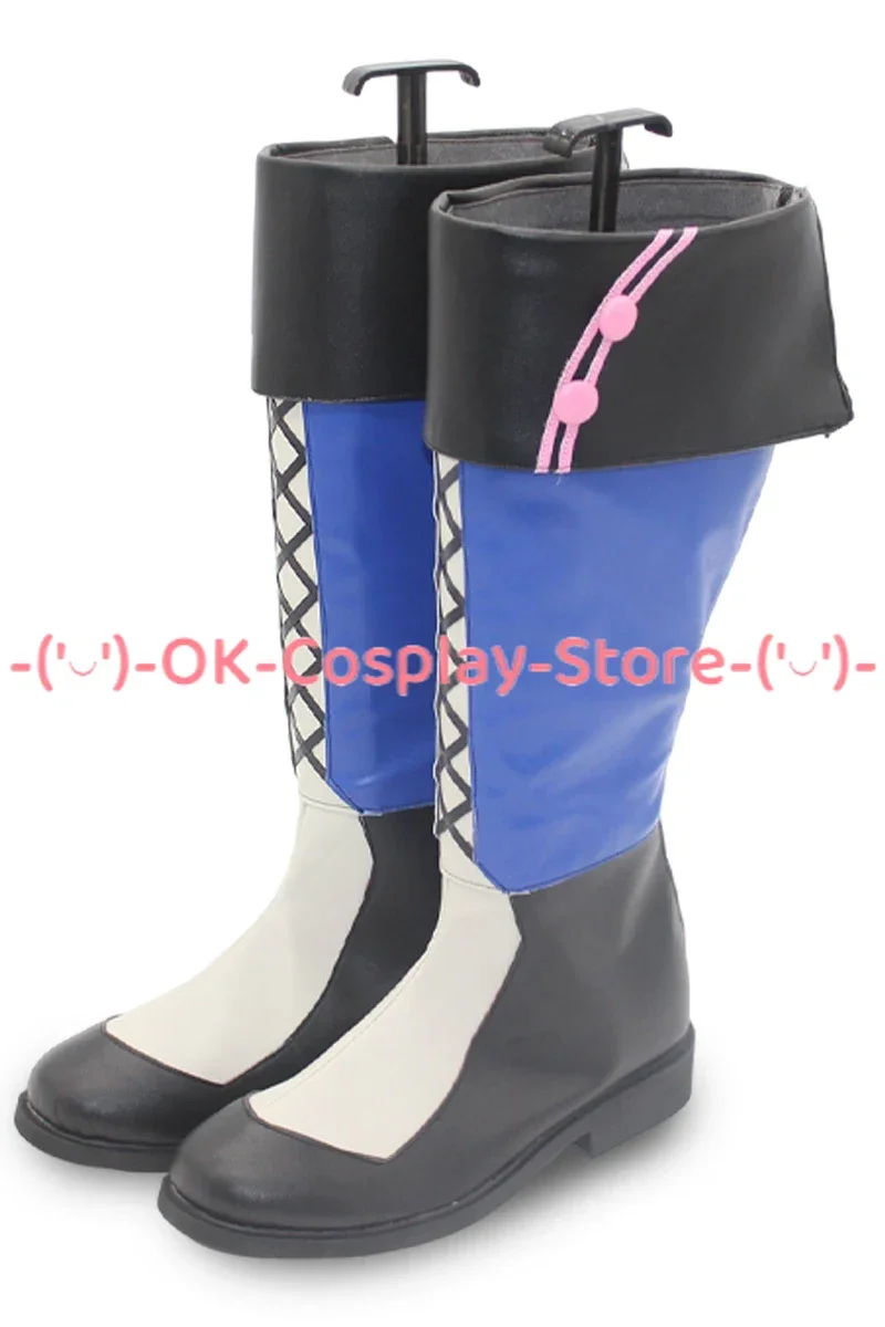 Tenma Tsukasa Cosplay Schoenen Spel Project Sekai Pu Schoenen Halloween Carnaval Laarzen Cosplay Rekwisieten Op Maat Gemaakt