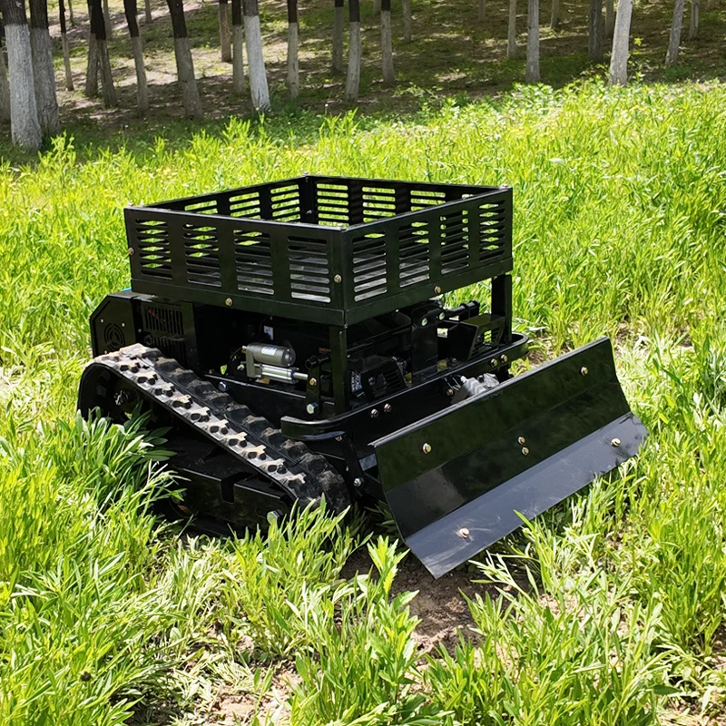 

Customized Farm Pasture Crawler Mower 4-Stroke Wireless Remote Fully Automatic Mowing