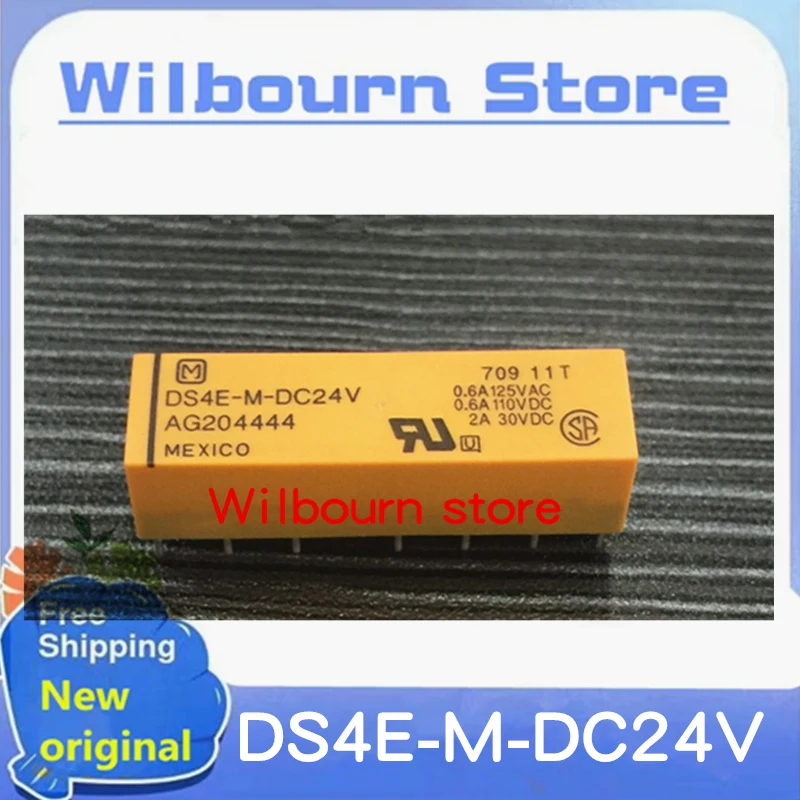 10PCS/LOT 100% NEW DS4E-M-DC24V Relay