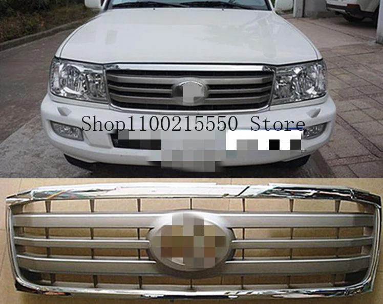 Front Bumper grill radiator grille for Toyota land cruiser LC100 FZJ100 UZJ100 4500 4700 2006-2007