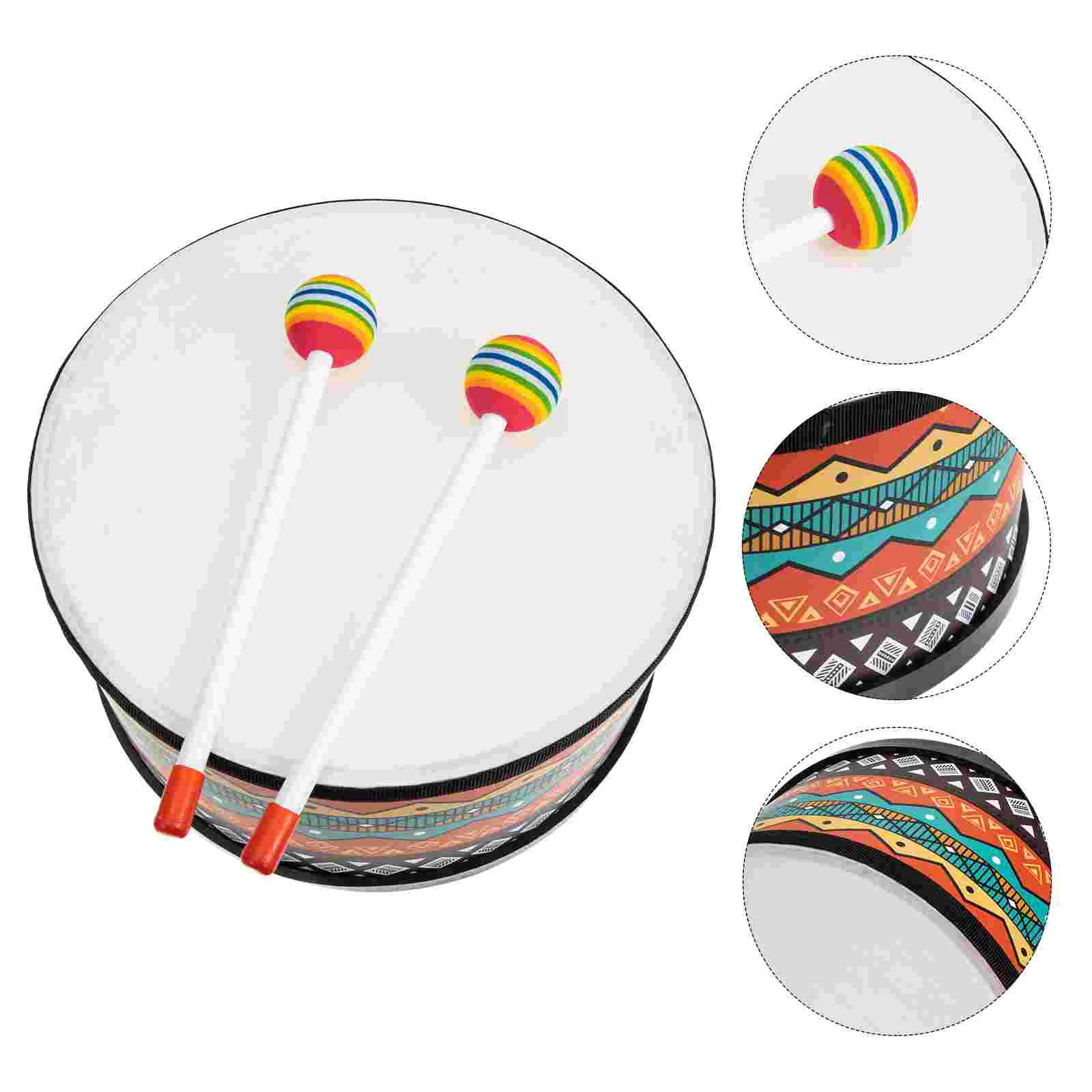 Kit di batteria Strumento a percussione per bambini Giocattoli per bambini Legno musicale per bambini Educazione precoce