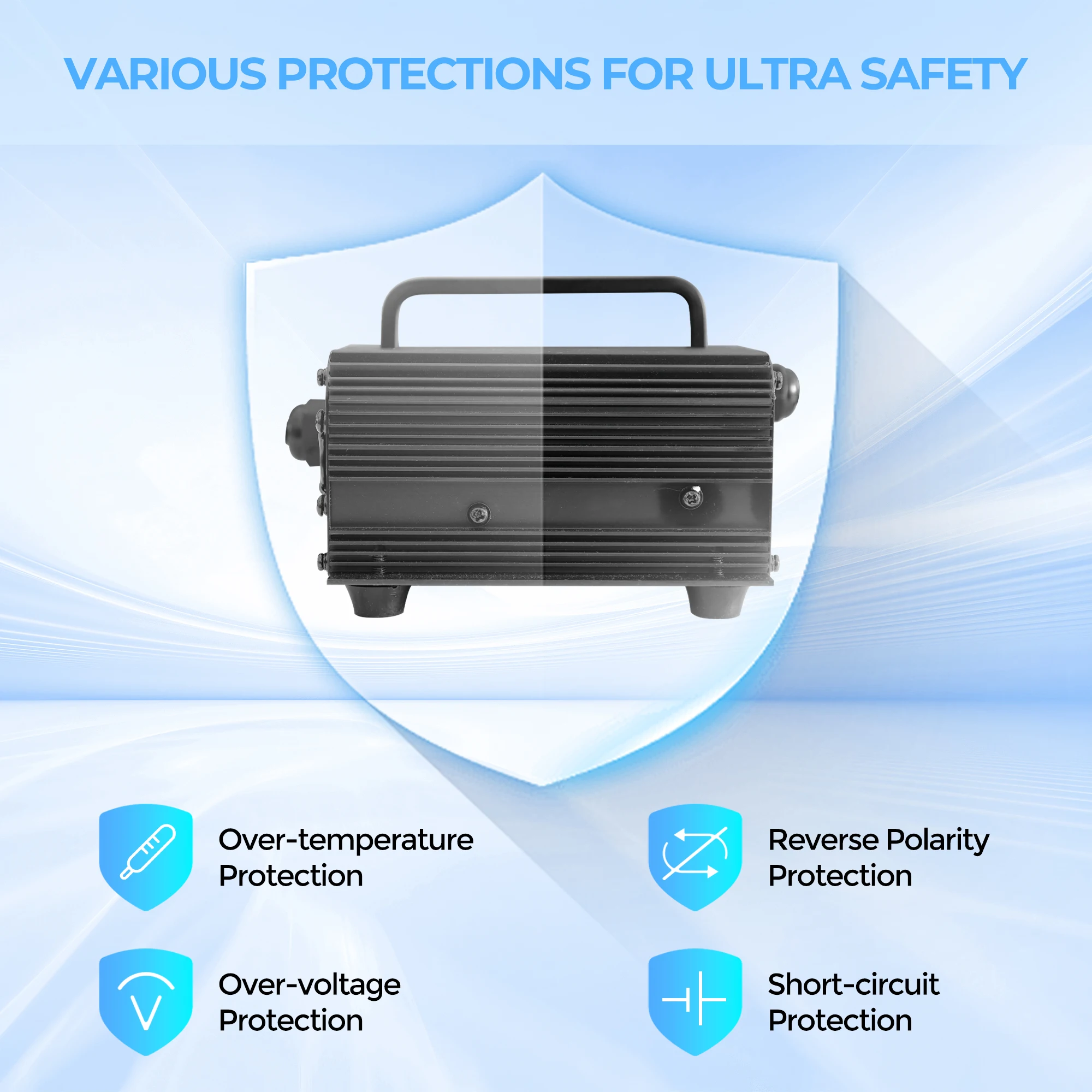 48 Volt 5 Ampere Lithium-Batterieladegerät für Heli/Jiali CBD18/20J-LI3 elektrische Gabelstapler-Buchse