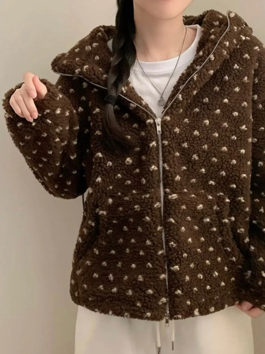 

Шикарная винтажная толстовка-куртка из флиса для женщин, вязаная, с вышивкой, высокого качества, от китайского бренда, весенняя модная верхняя одежда