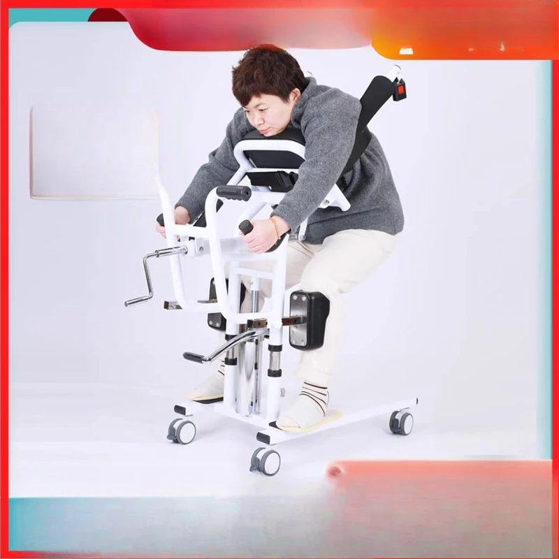 Multifunctional auxiliary lift bedridden elderly get up care artifact electric lift lift home bath chair