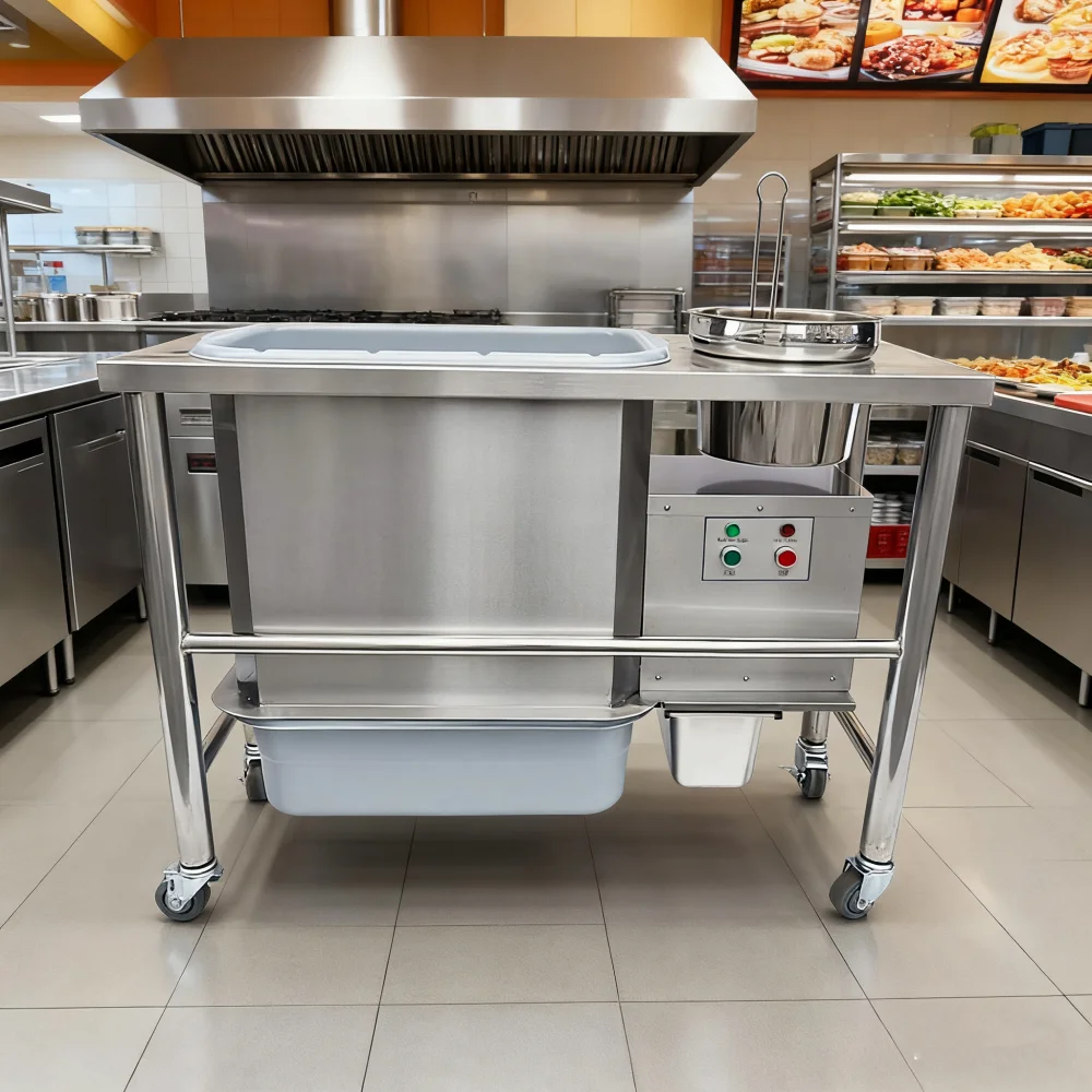 

Factory Price Automatic Fried Chicken Breading Machine Electric Breading Table for Fast Food Restaurant