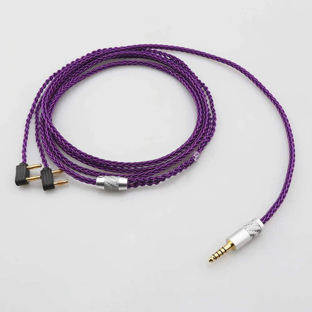 Audiocrast Silver Plated Hifi Headphone Upgrade Cable 3.5mm to 2Pin For Austrian Audio The Composer HD800 HD701 Audiophile