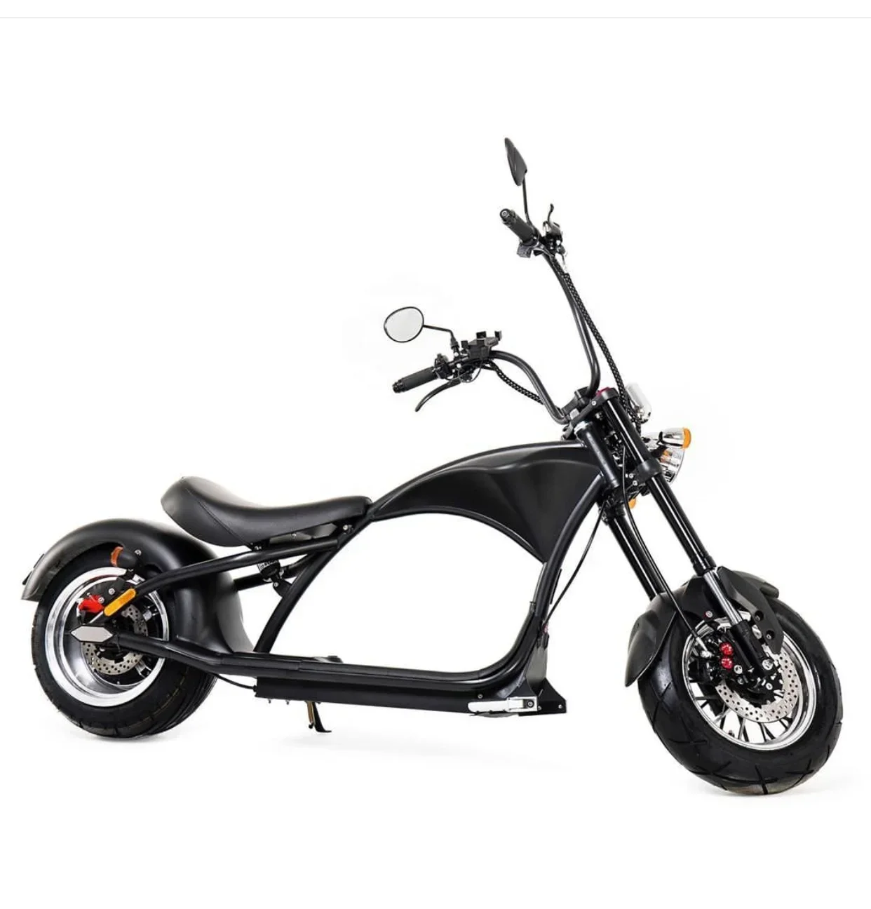 EEC 60V 2000W Motor Off-Road E Scooter Adults Electric Bike Citycoco 2 Wheel  Tire Scooter Motorcycles