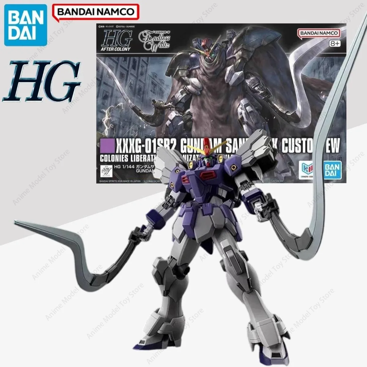 original-bandai-in-stock-genuine-figures-gundam-hgac-sandrock-custom-ew-anime-model-kits-action-collectibles-toys-holiday-gifts