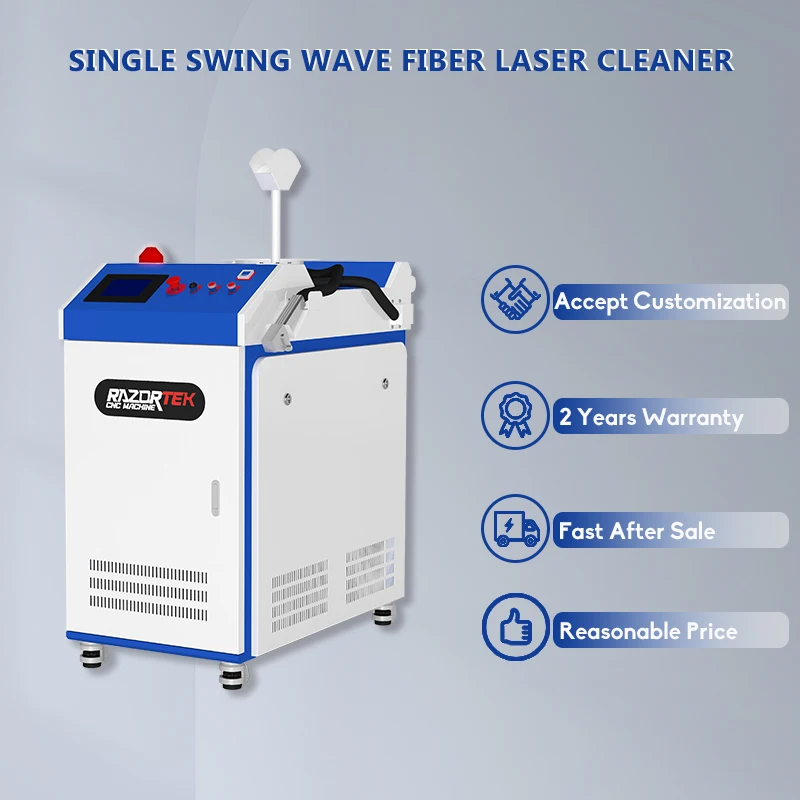 1000/1500/2000/3000w Handy Laser Cleaning Machine And Solution For Steel Structures/Steel