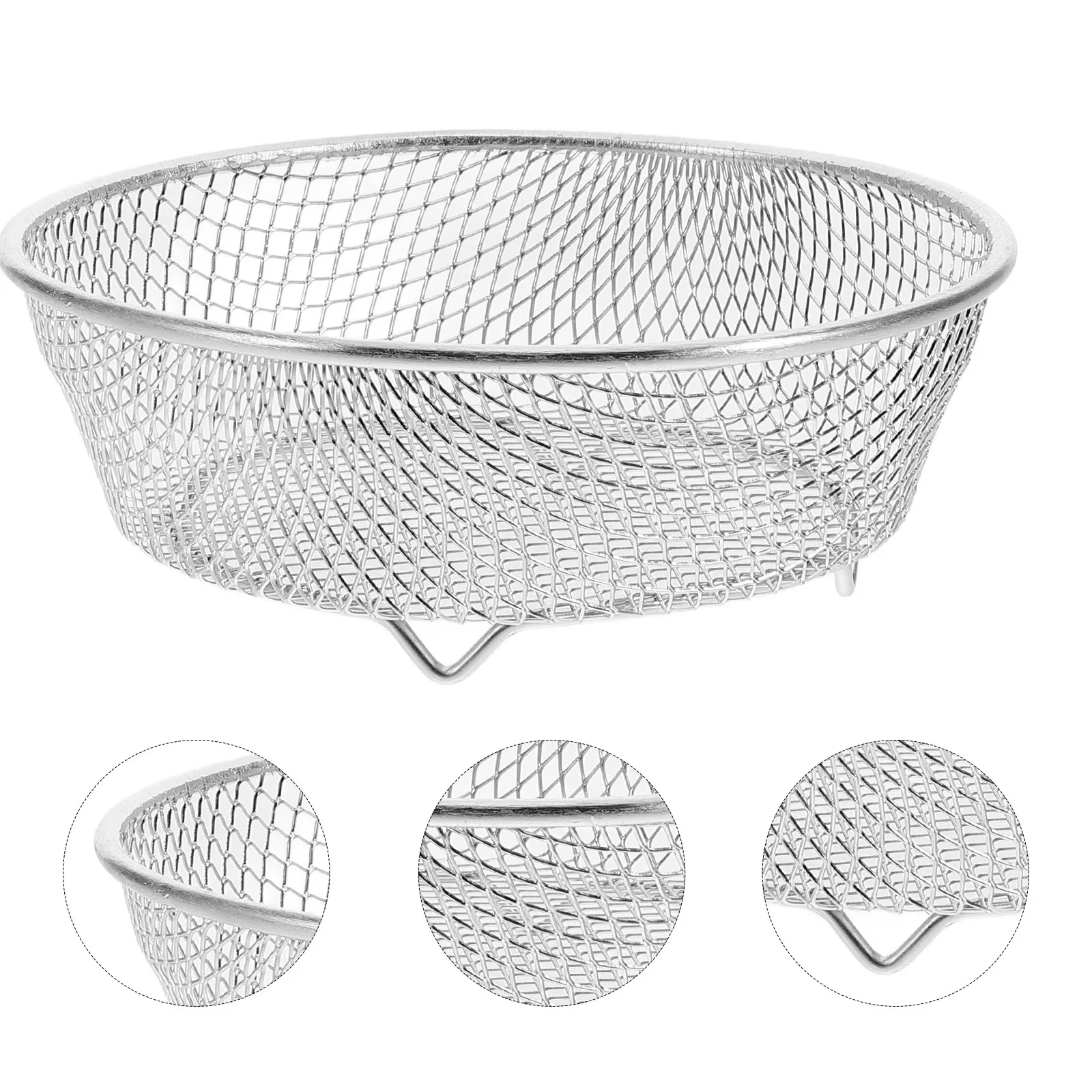 Stainless Steel Vertical Bbq Skewers Round Hanging Skewer Rotisserie Compatible Air Fryer Oven Grill Accessories