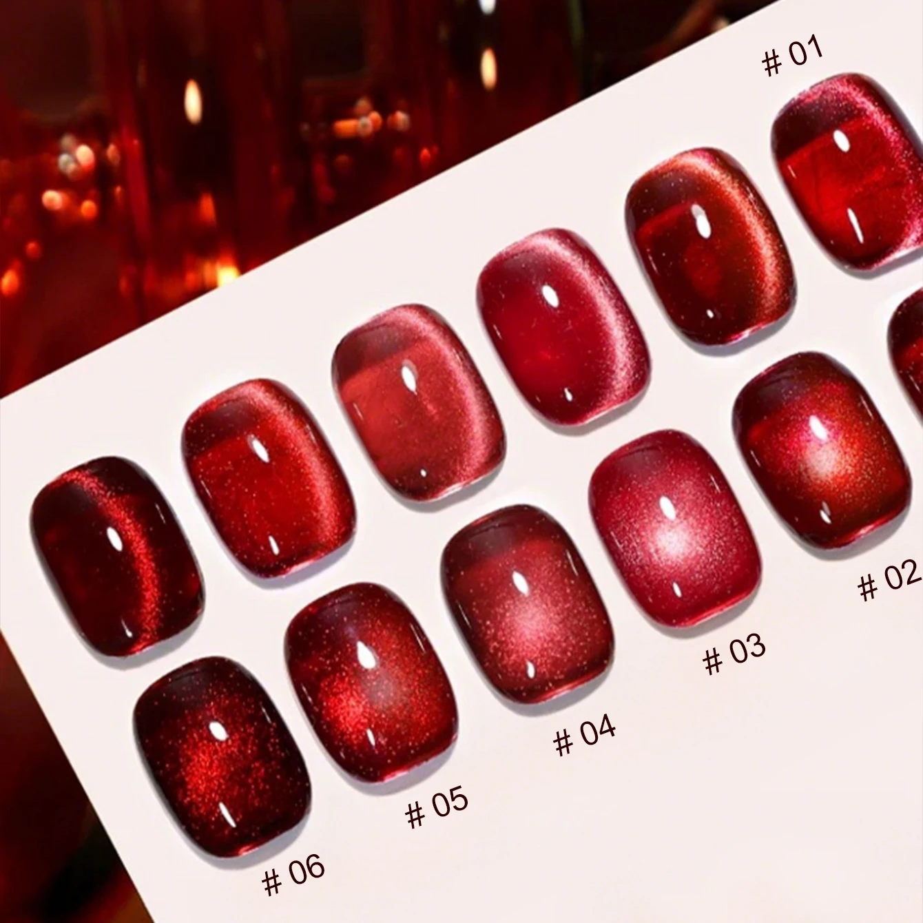 MIANEL 2026 10ML Vernis à ongl - Nail Art Red Wine Cat Eye avis et prix