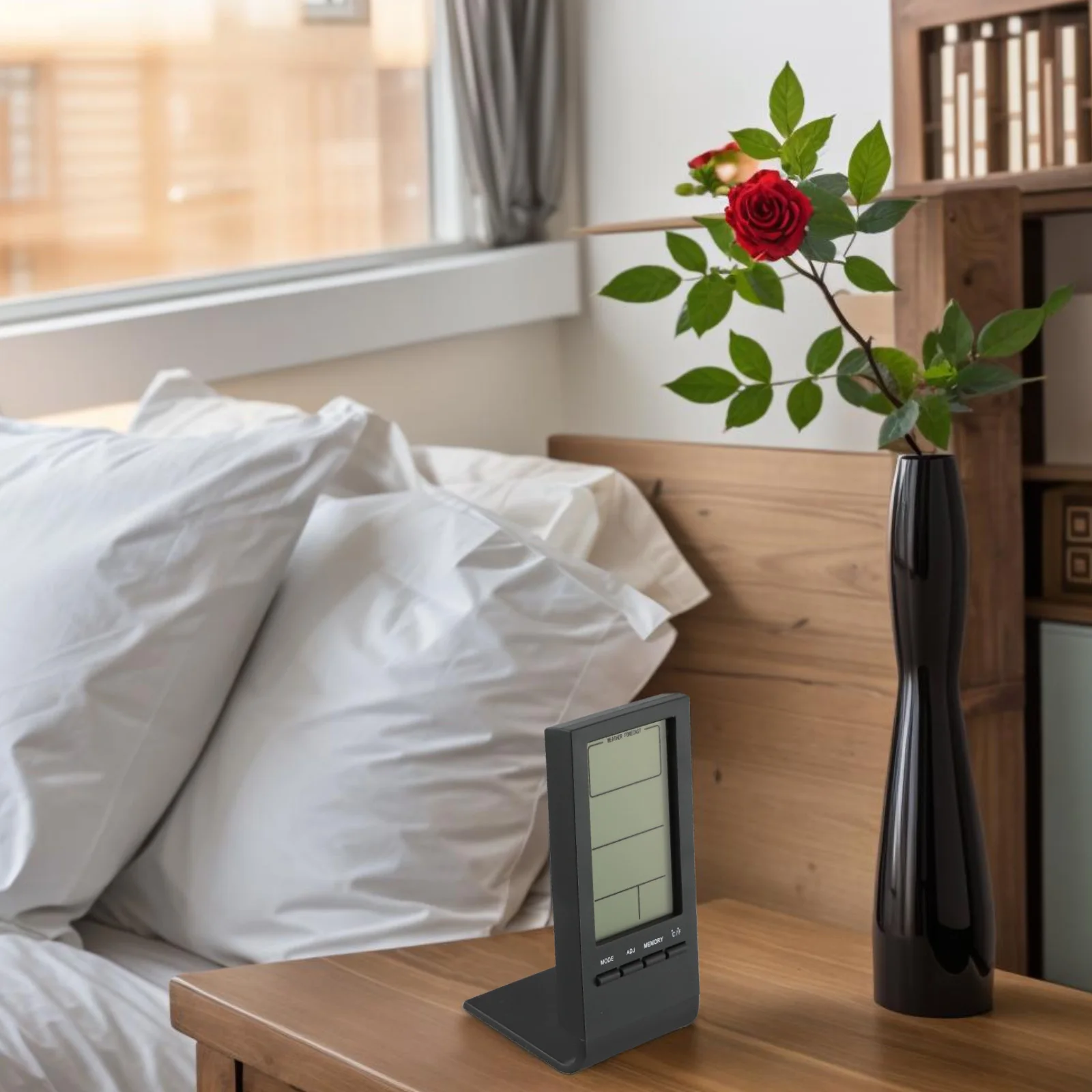 Practical Thermometer Hygrometer Humidity Meter Indoor Room Multifunction Temperature For Measures Temperature