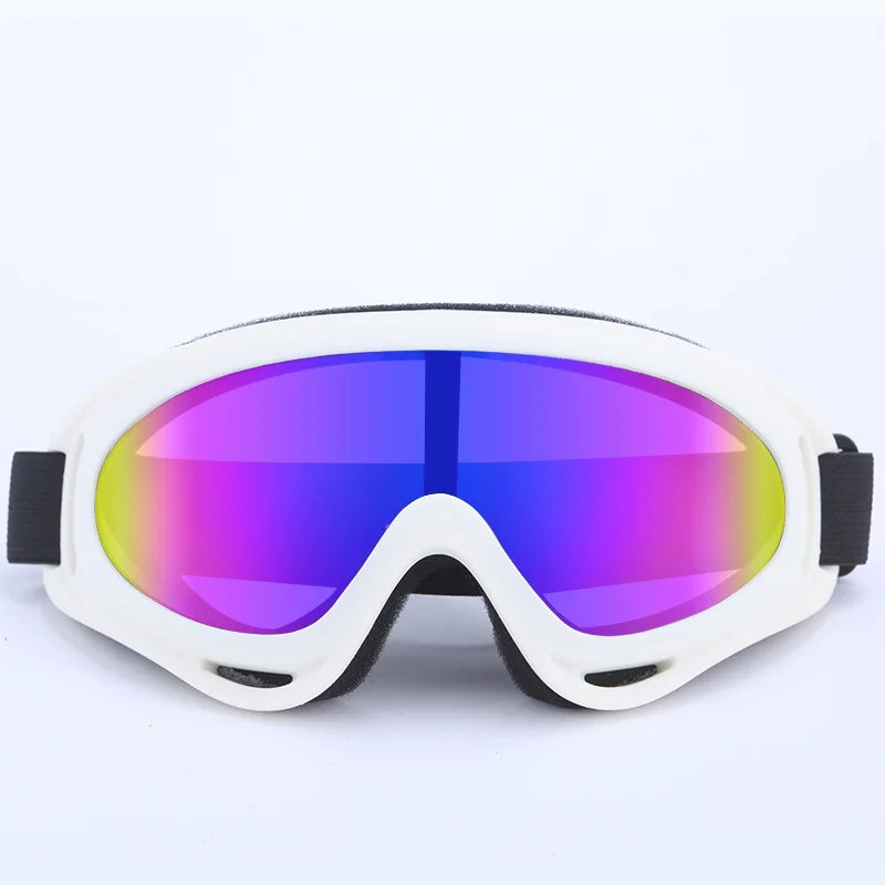 Lunettes de neige coupe-vent pour moto, lunettes d\'équitation, lunettes de ski tout-terrain, sports de plein air, lunettes de soleil d\'hiver