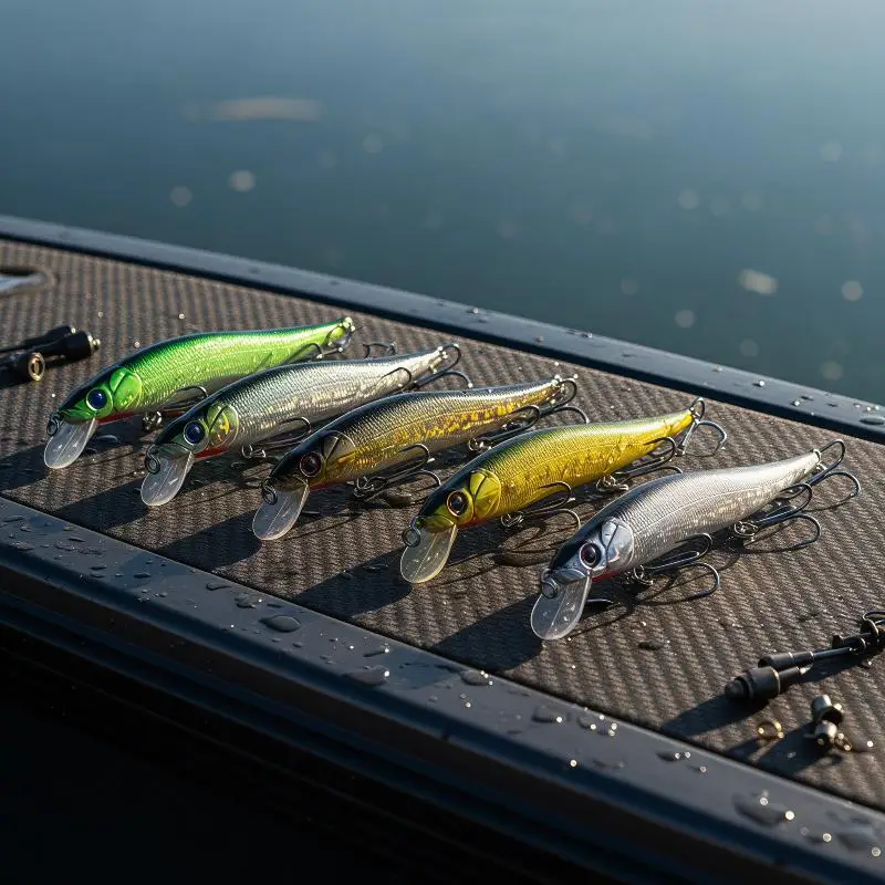 Sinkender Minnow-Angelköder 12cm 13,6g mit 3D-realistischen Augen, Hartköder für Süß- und Salzwasser Raubfischangeln – Detail 1