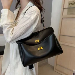 High-Quality Soft Surface Armpit Large Capacity Exquisite Versatile Tote Bag Trendy Fashion Shoulder Bag Versatile Travel Bag