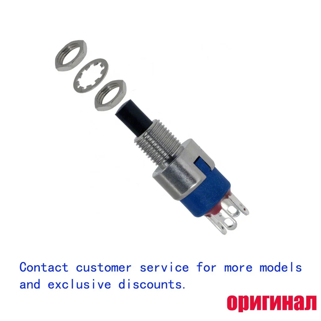 APEM 9633NAB Pushbutton Switch SPST Normally Open 1A 250V