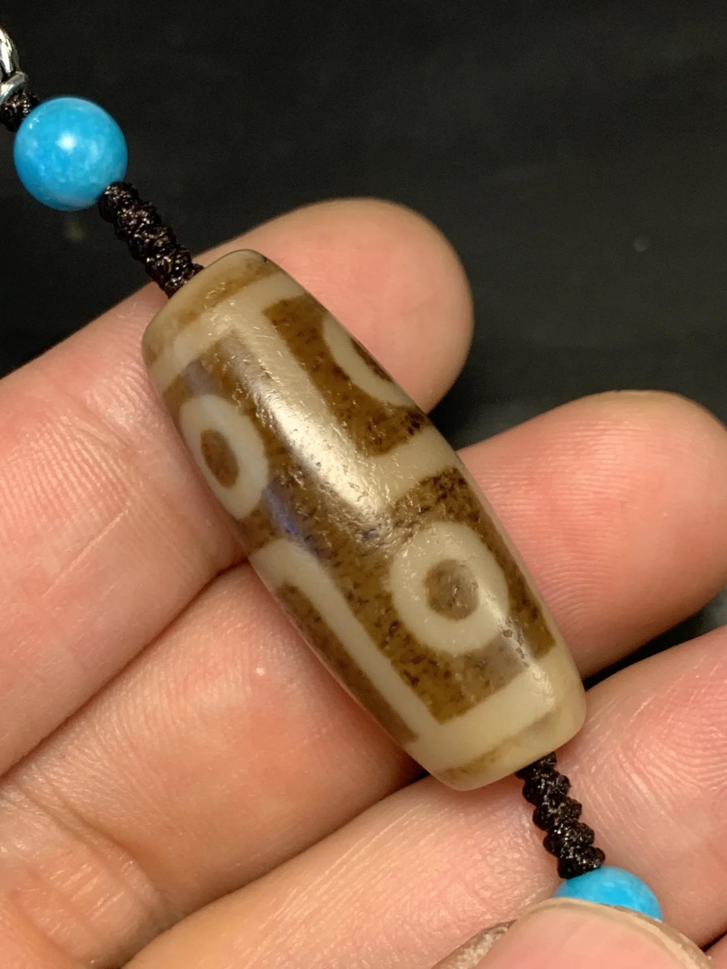 

Old Material Six-eyes Dzi Beads Ancient Craftsmanship Natural Jewelry Charms Agate High-quality