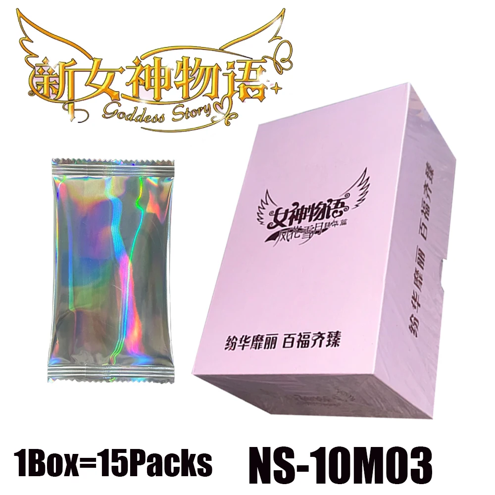 

New Goddess Story Collection Cards NS-10m03 Booster Box Feet Bikini Packs PR Full Set Playing Game Cards Table Toys Hobbies Gift