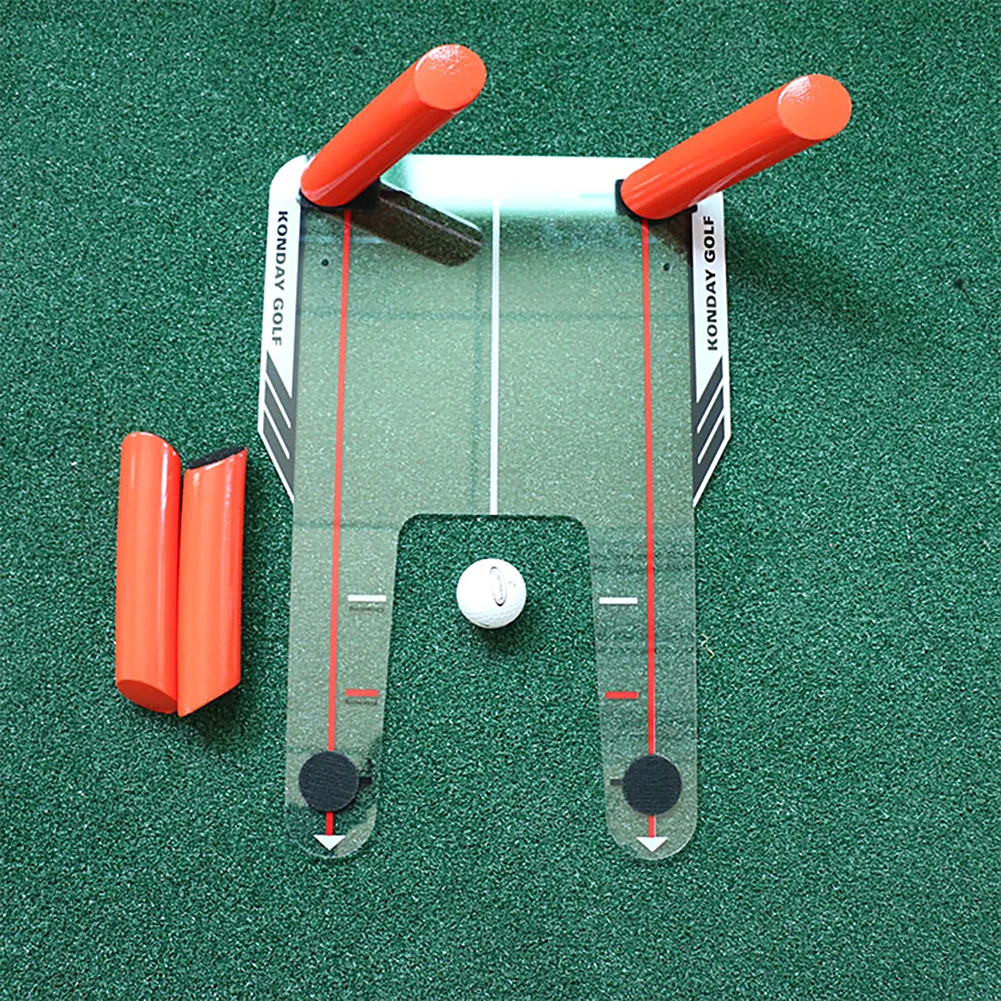 PC Golf Alignment Trainer Swing Training Aid 4 Speed Practice Base Tools