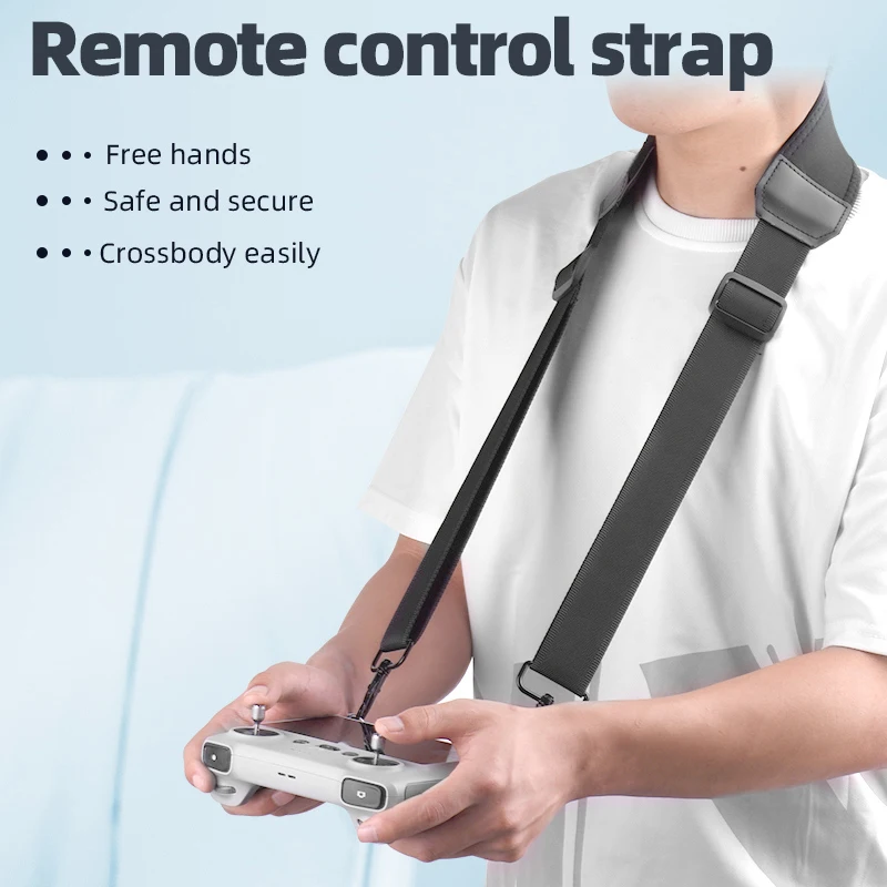 Lanyard for DJI Mini 3 Pro/Mavic 3 Classic/RC Pro/RC/RC 2 Adjustable Neck Strap Safety Belt Free Hands Remote Control Accessory