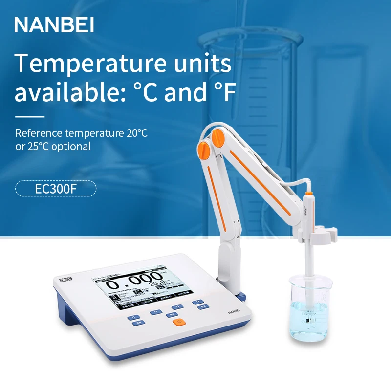 Najlepsza cena laboratoryjny cyfrowy miernik przewodności automatyczna kompensacja temperatury test jakości wody