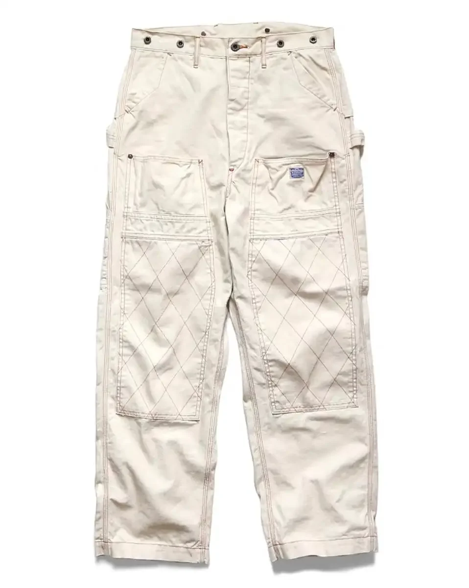 

Kapital gold-edged line decoration casual denim long style